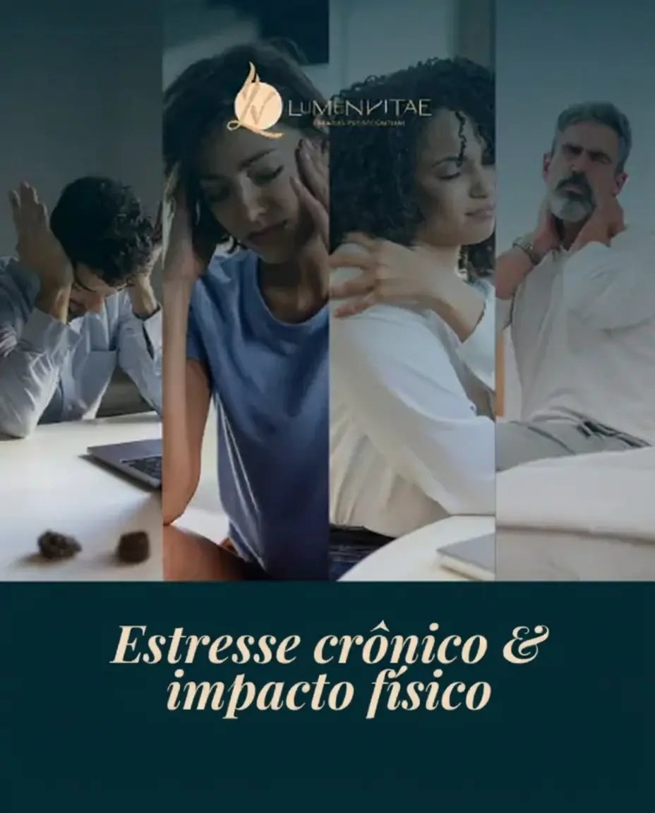 Estresse crônico e impacto físico: quando o corpo pede socorro
